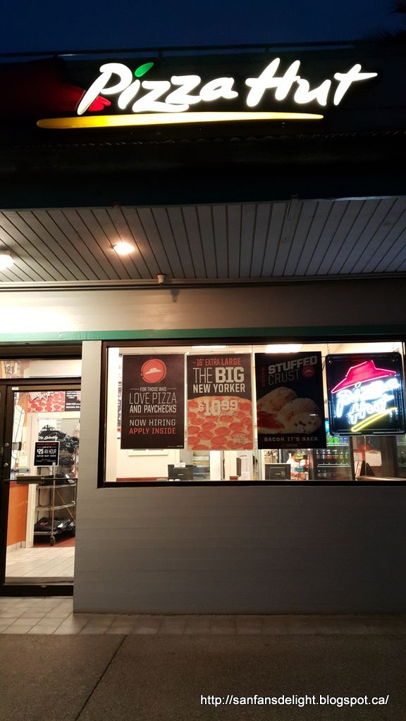 SanFan's Delicious Delights Maui, Hawaii Special Pizza Hut